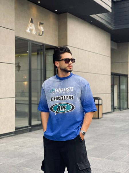 تیشرت مردانه باکسی Canour