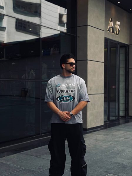 تیشرت مردانه باکسی Canour