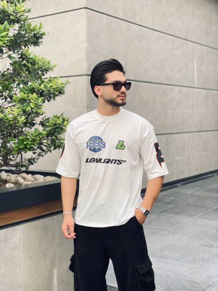 تیشرت مردانه باکسی Lowlights