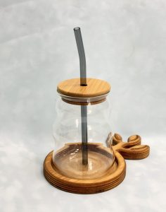 اسموتی پیرکس درب بامبو نی دار