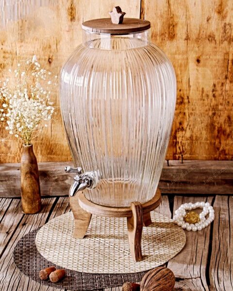 کلمن های ۶الی ۱۰لیتری چوبی