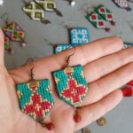 گوشواره سوزندوزی