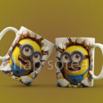 ماگ سه بعدی طرح Minions