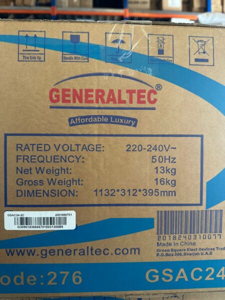 کولر اسپلیت GENRALTEC
