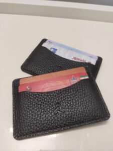 جا کارتی چرمی طبیعی