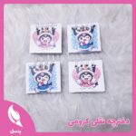 دفترچه جلد گلاسه نقلی کرومی