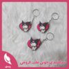 سرکلیدی چوبی قلب کرومی