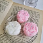 شمع گل رز پیونی کوچک