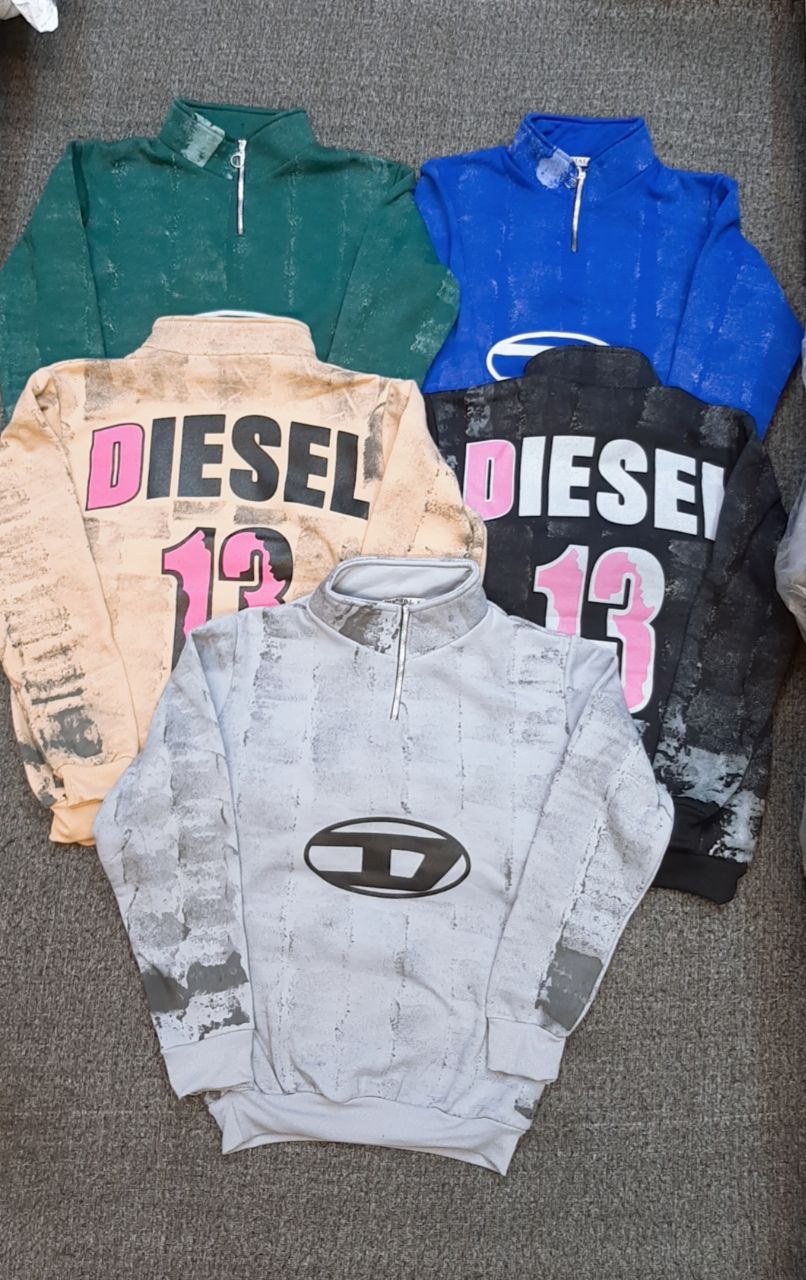 هودی زیپ دار DIESEL