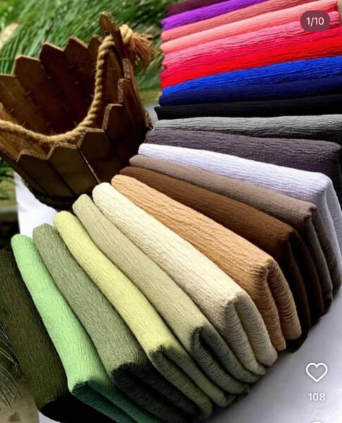 شال پفکی ساده