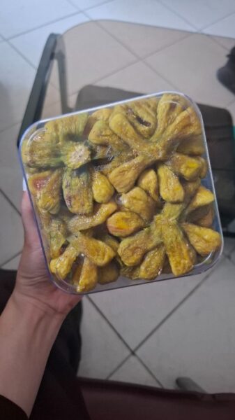 انجیر خشک ازمیر طرح گل