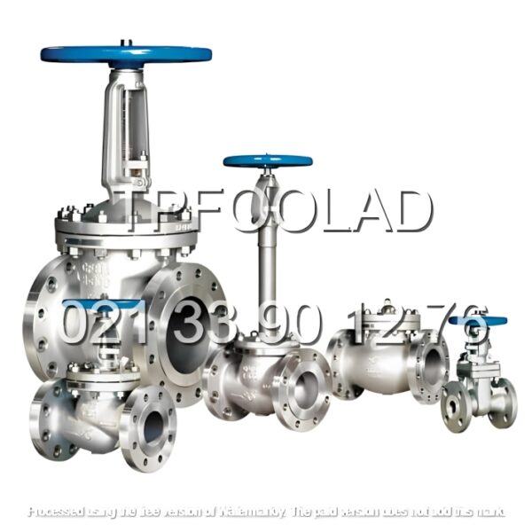 شیرآلات صنعتی استیل و فولادی آلیاژی