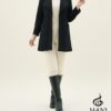 کت تک یقه آمریکایی آستردار