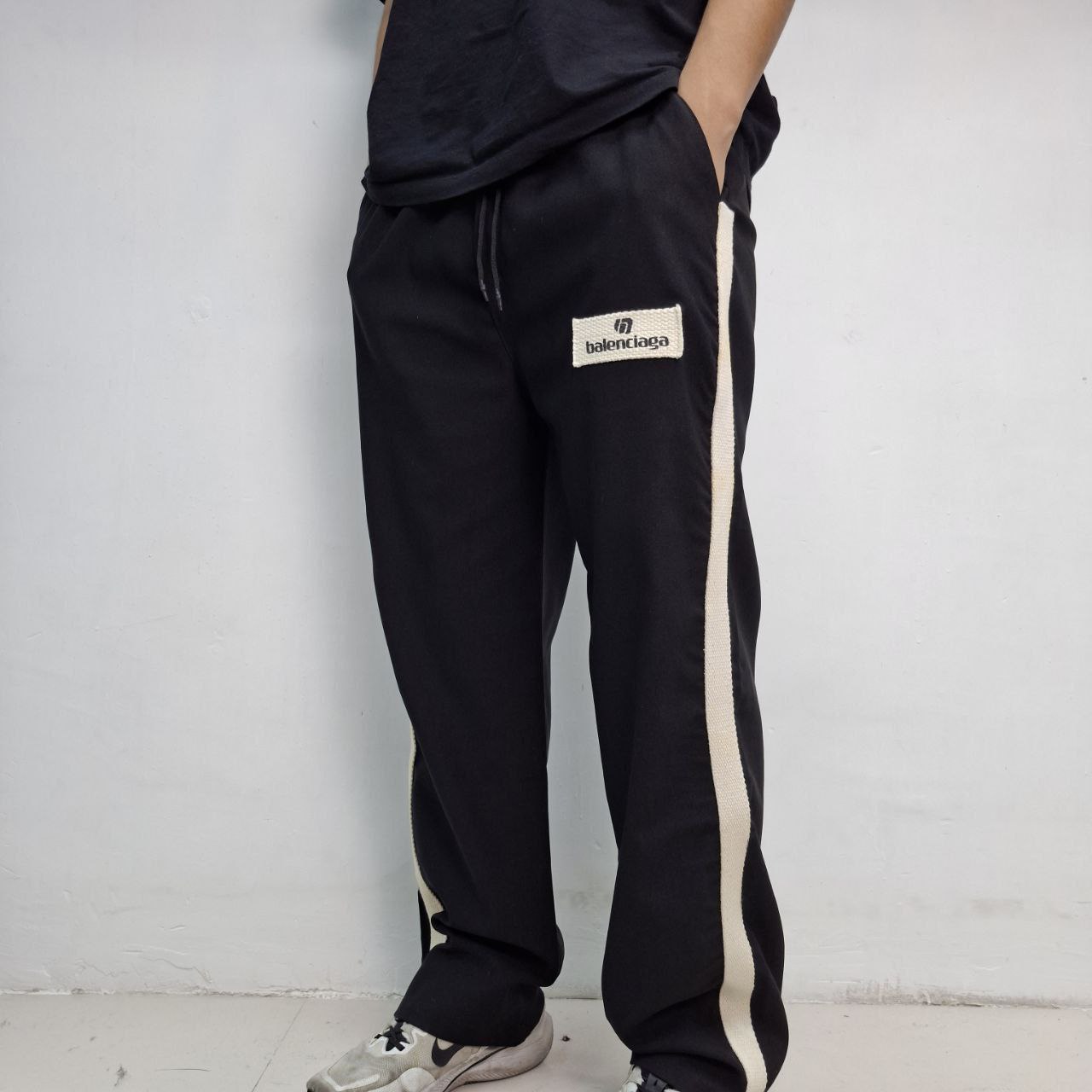 شلوار کمر کش قواره بگ