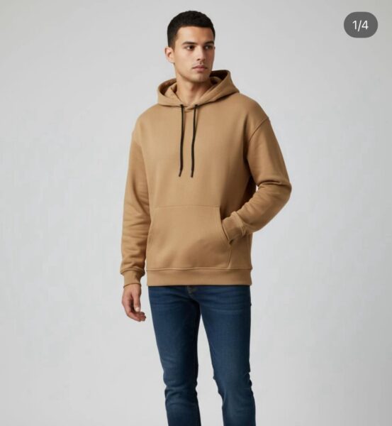 هودی سه نخ خارخورده مدل بیسیک