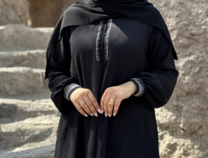 مانتو عبایی صدف