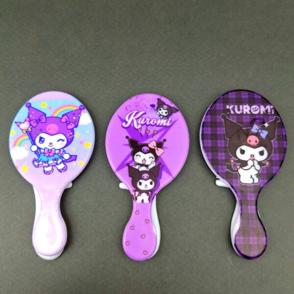 آینه و شانه کوچک کرومی