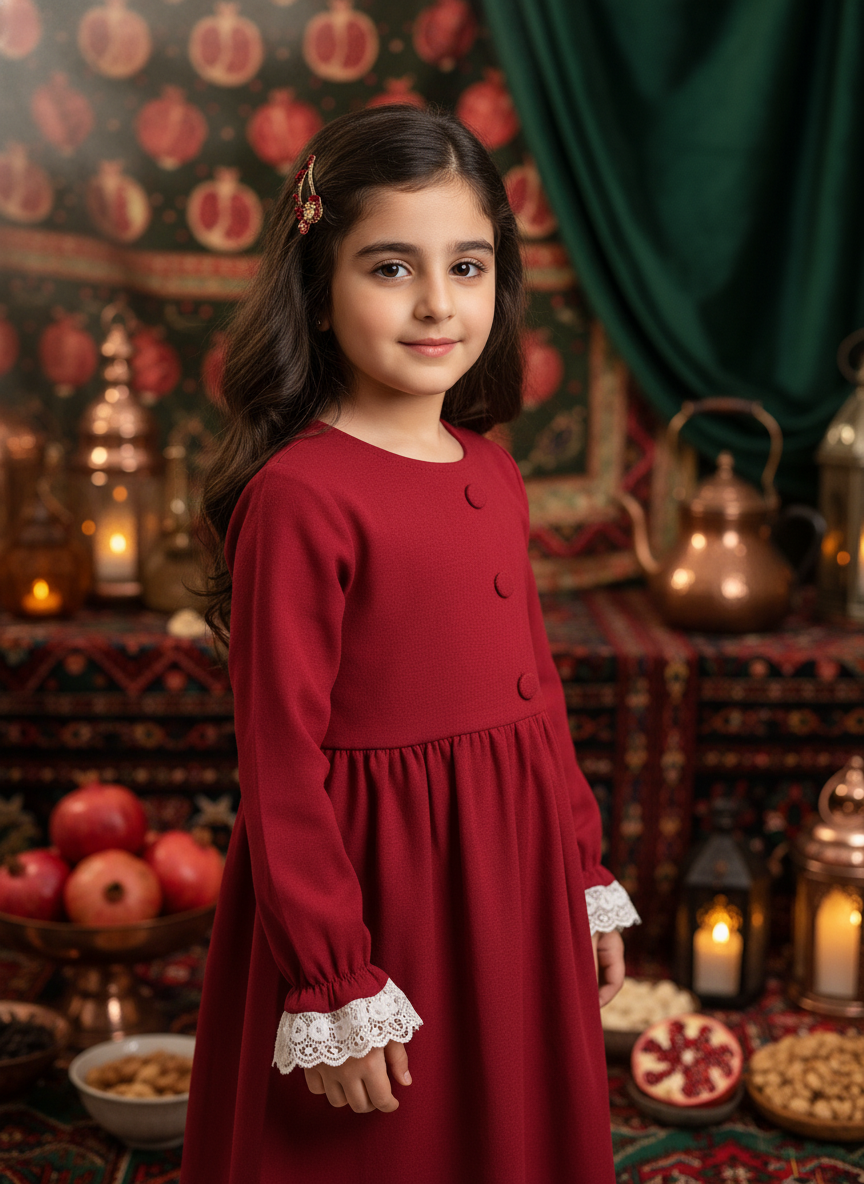 سارافون یلدایی دخترانه