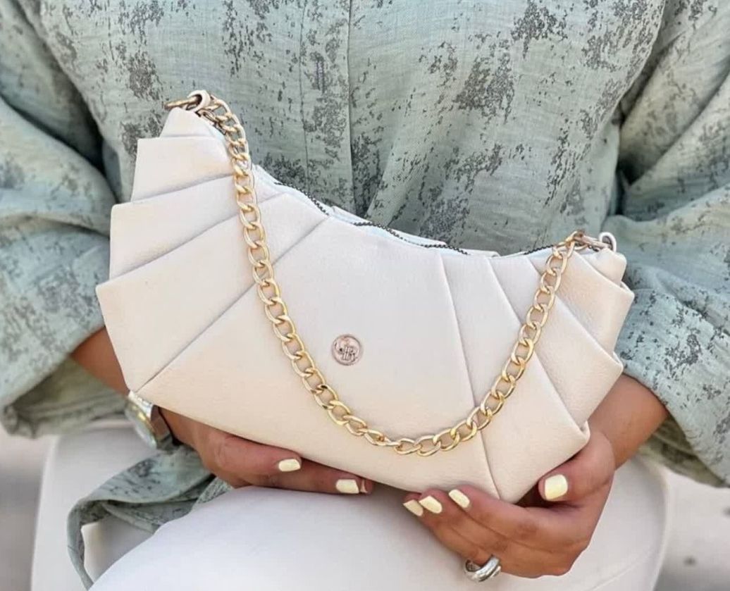 کیف چروک دسته زنجیر زنانه