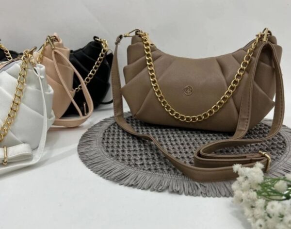 کیف چروک دسته زنجیر زنانه