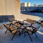 ست چوبی مناسب ۶ نفر ارمغان