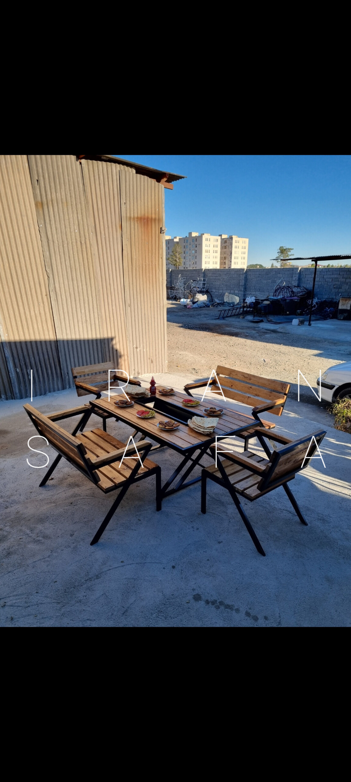 ست چوبی مناسب ۶ نفر ارمغان