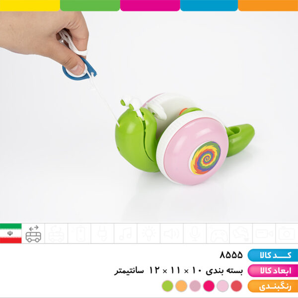 حلزون نخ کش جعبه ای