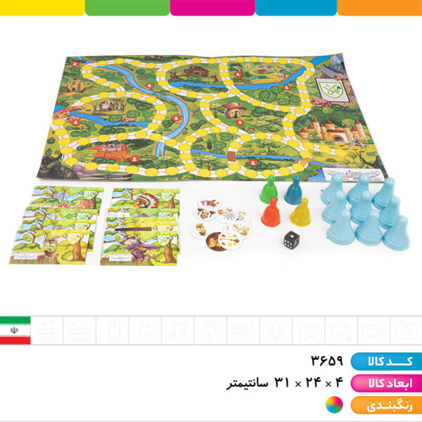 راز جنگل جعبه ای آریانا