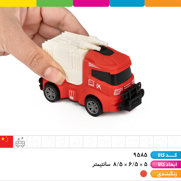 ماشین آتش نشانی عقب کش ۳ مدل جور