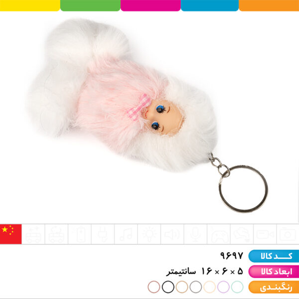 جاکلیدی عروسک پولیشی پادار