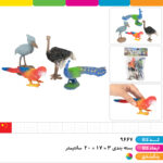 باغ وحش پرندگان اورجینال ۴ عددی