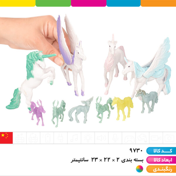 فیگور حیوانات اسب تک شاخ