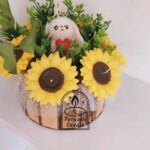 باکس گل شمع