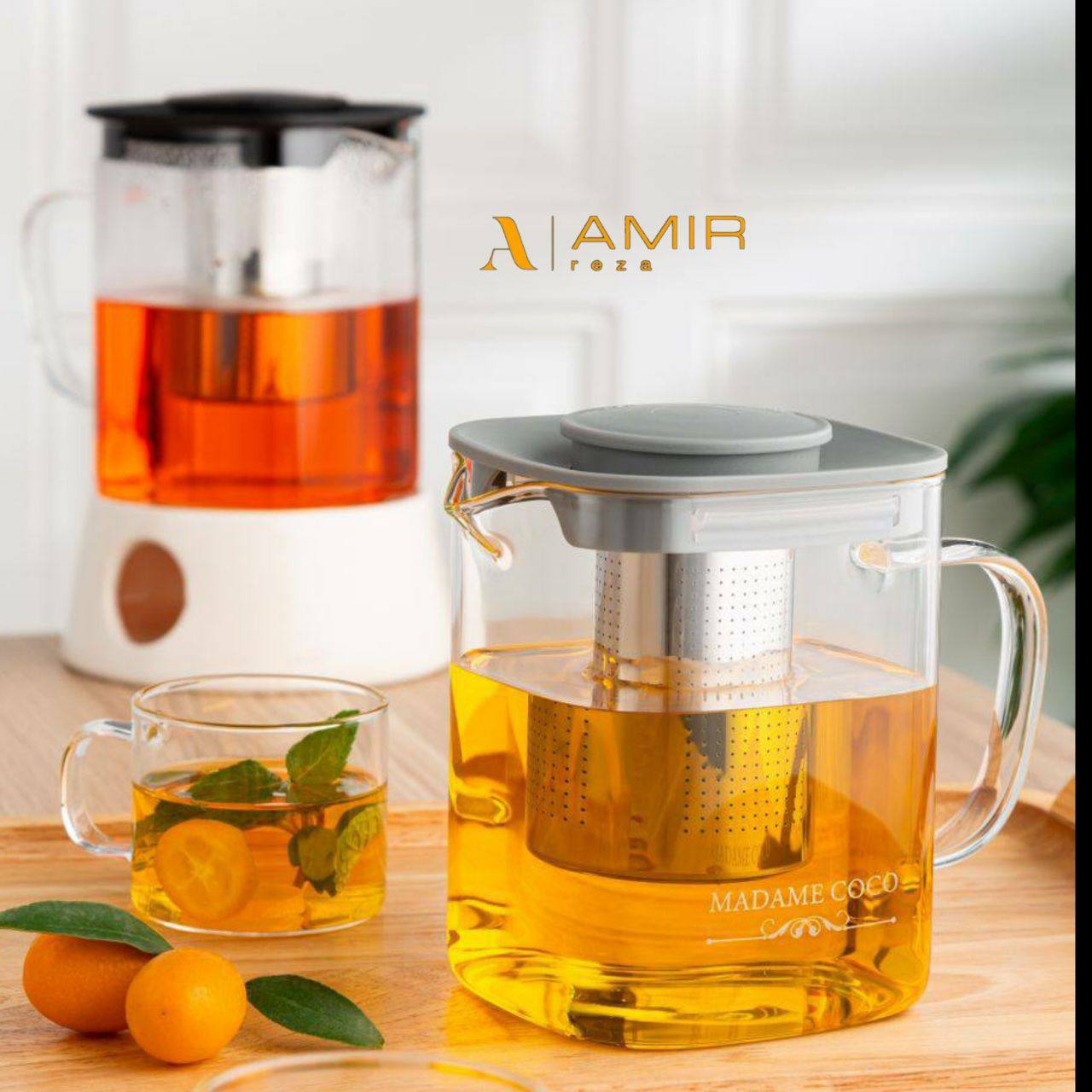 قوری طرح ایکیا مربع