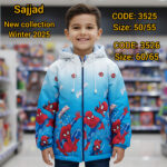 سویشرت تک پسرانه طرح spiderman