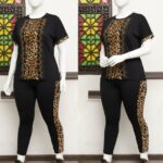 ست تیشرت ساپورت جلو نگینی