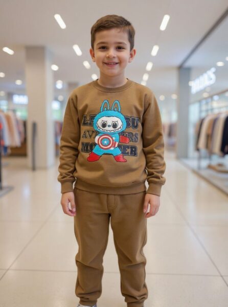 ست بلوز و شلوار چاپ لبوبو