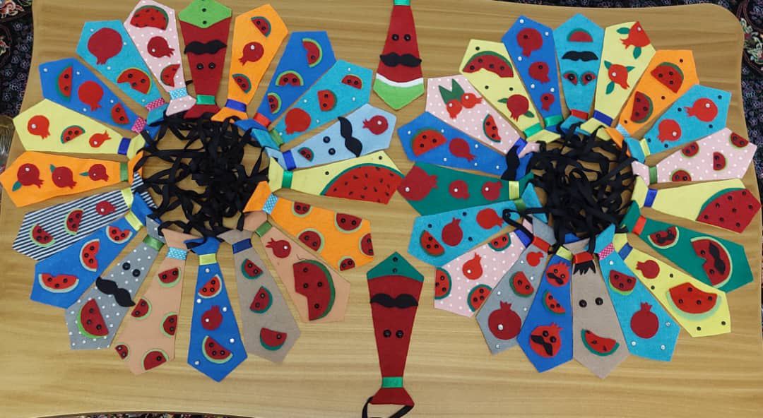 کراوات یلدایی پسر و دختر