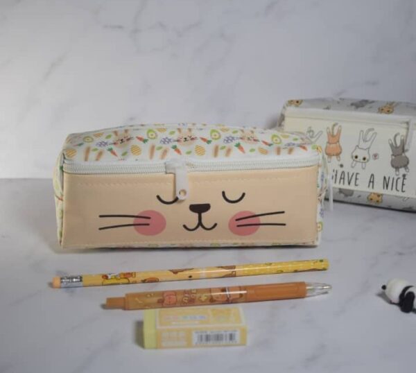 پک ۲۰ عددی جامدادی سه زیپ چرمی ماهور