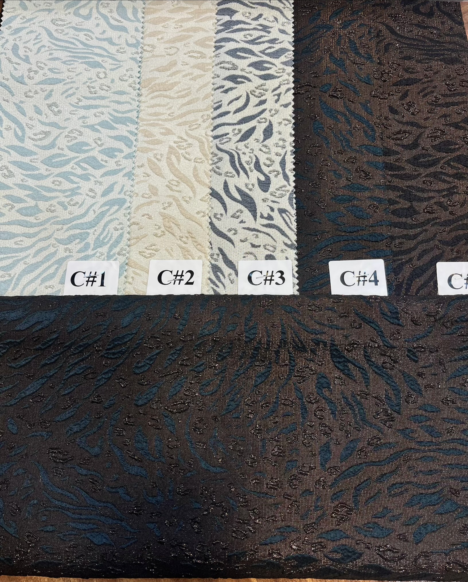 پارچه ژاکارد زربافت