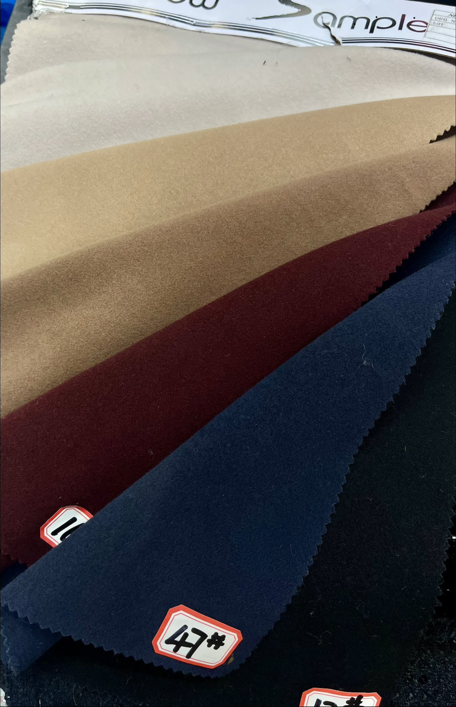 پارچه فوتر کوبیده گرم بالا