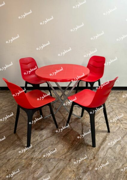 میز و صندلی غذاخوری میز تاشو ۴ نفره