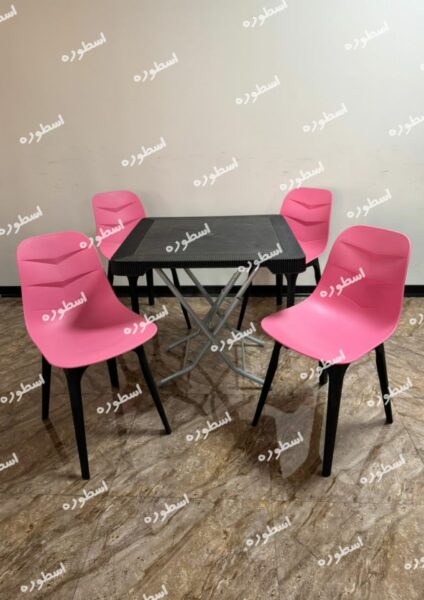 میز و صندلی غذاخوری میز تاشو ۴ نفره