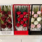 باکس گل شیشه ای مصنوعی