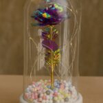 گل شیشه ای مصنوعی