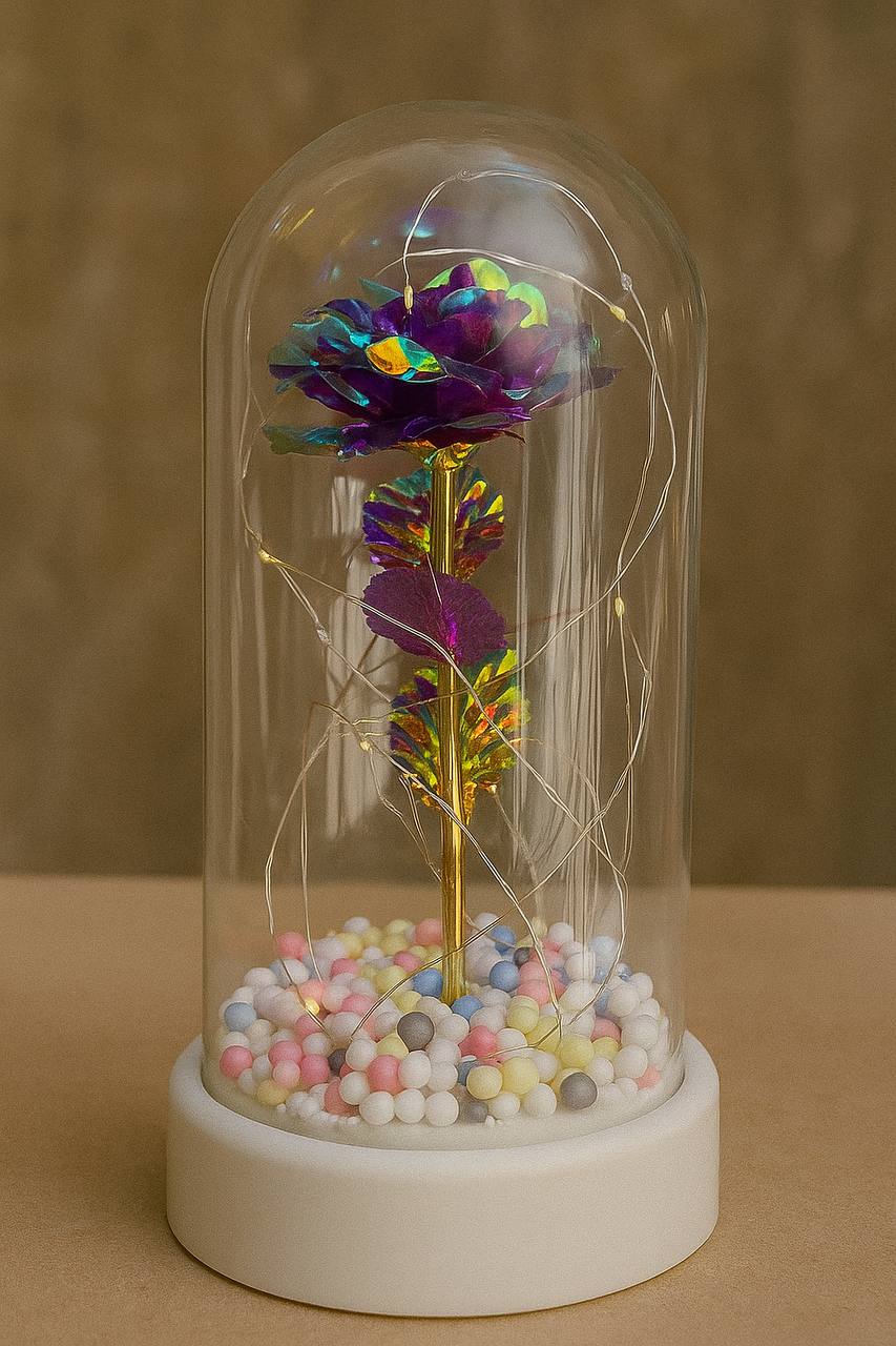 گل شیشه ای مصنوعی