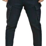 شلوار اسلش جین جیب کج