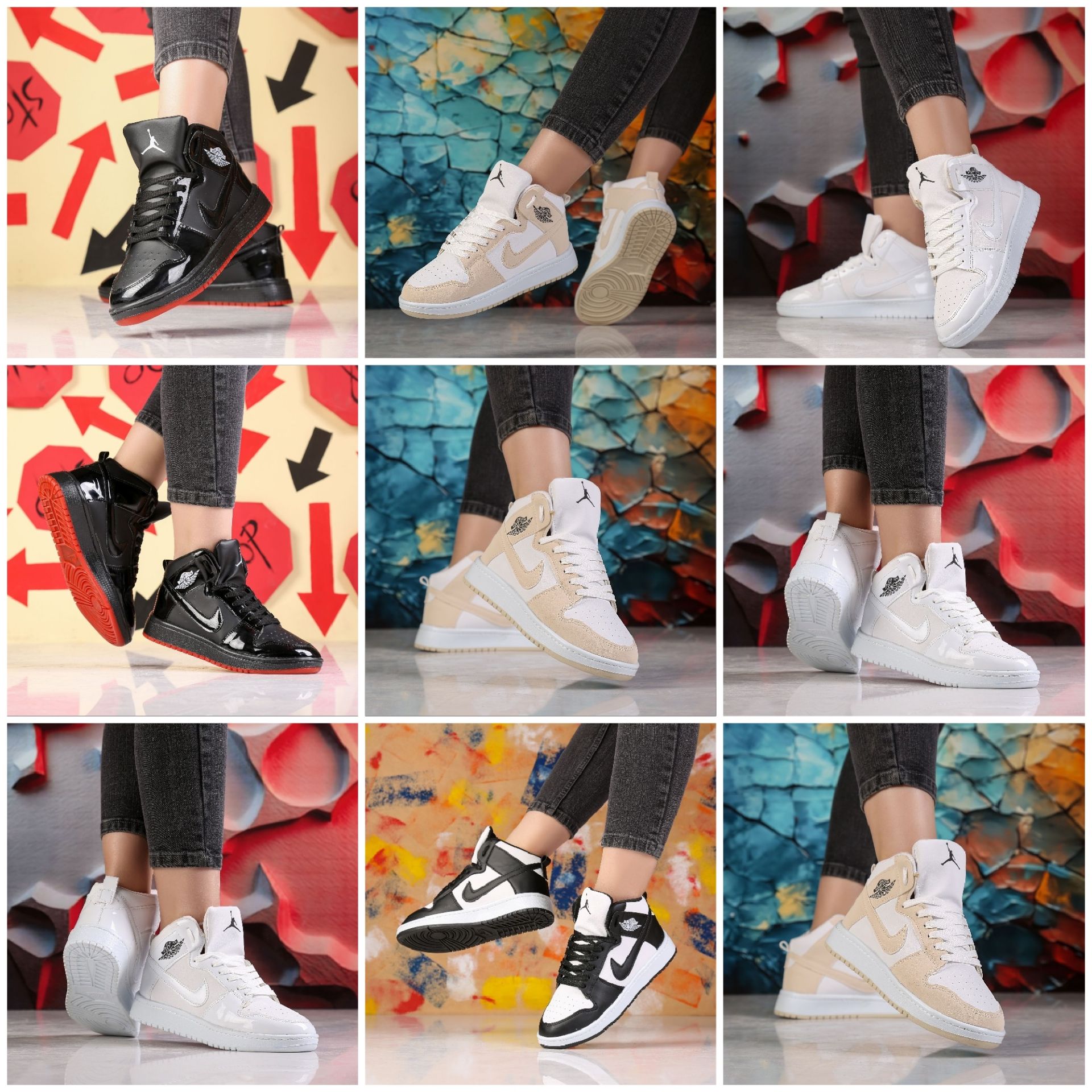 کتونی زنانه نایک جردن ساقدار