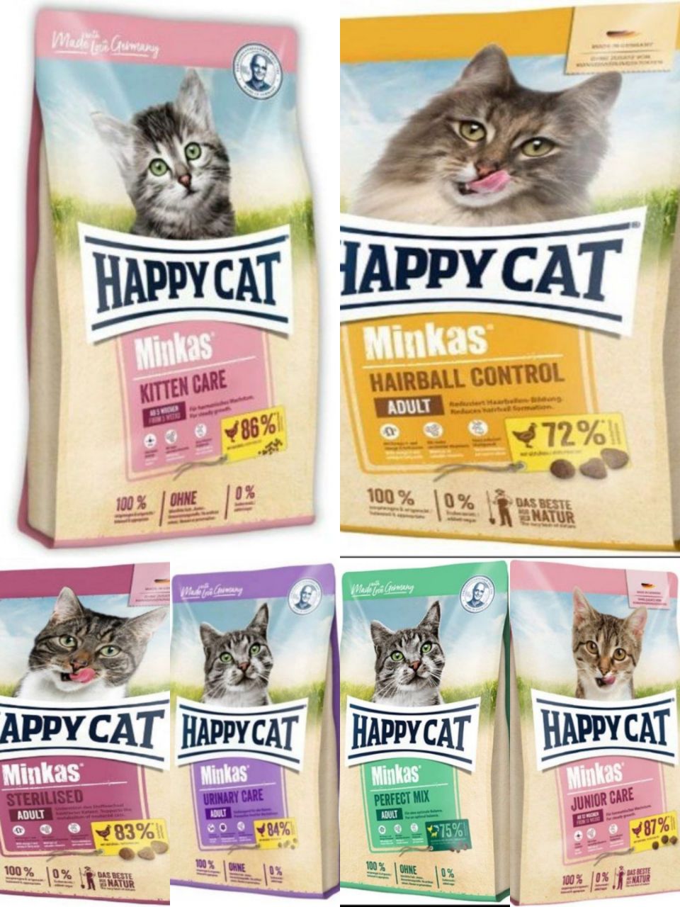 غذای خشک گربه هپی کت