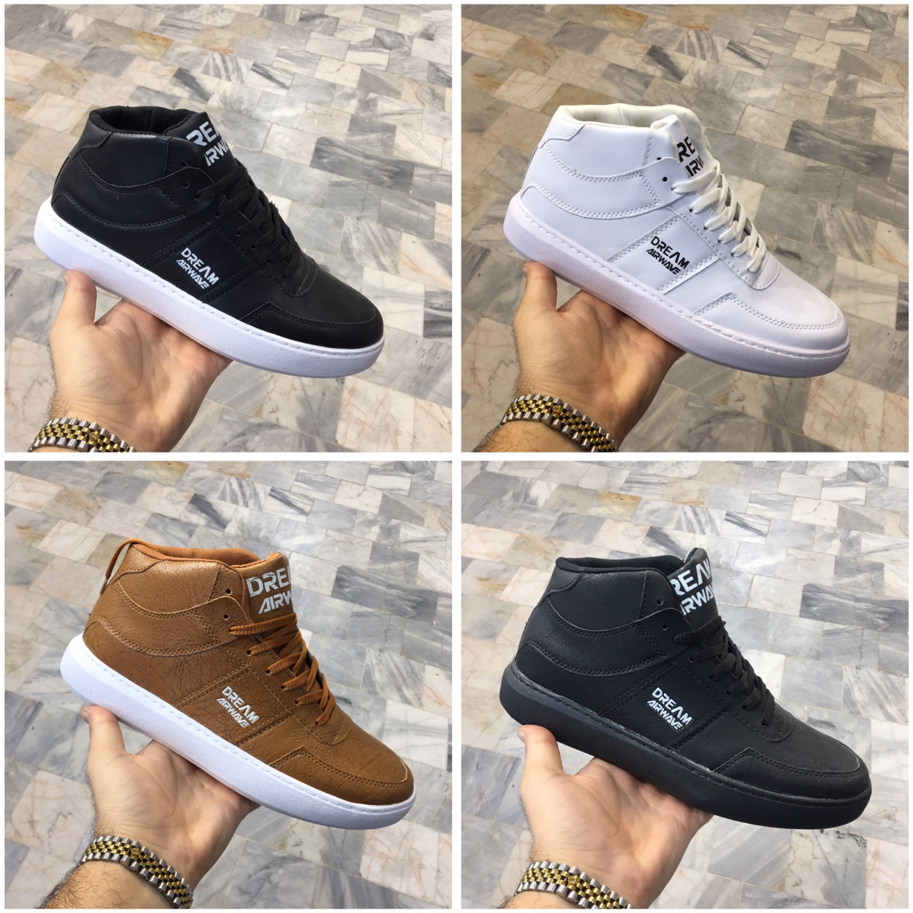 کتونی مردانه ونس نیم ساق